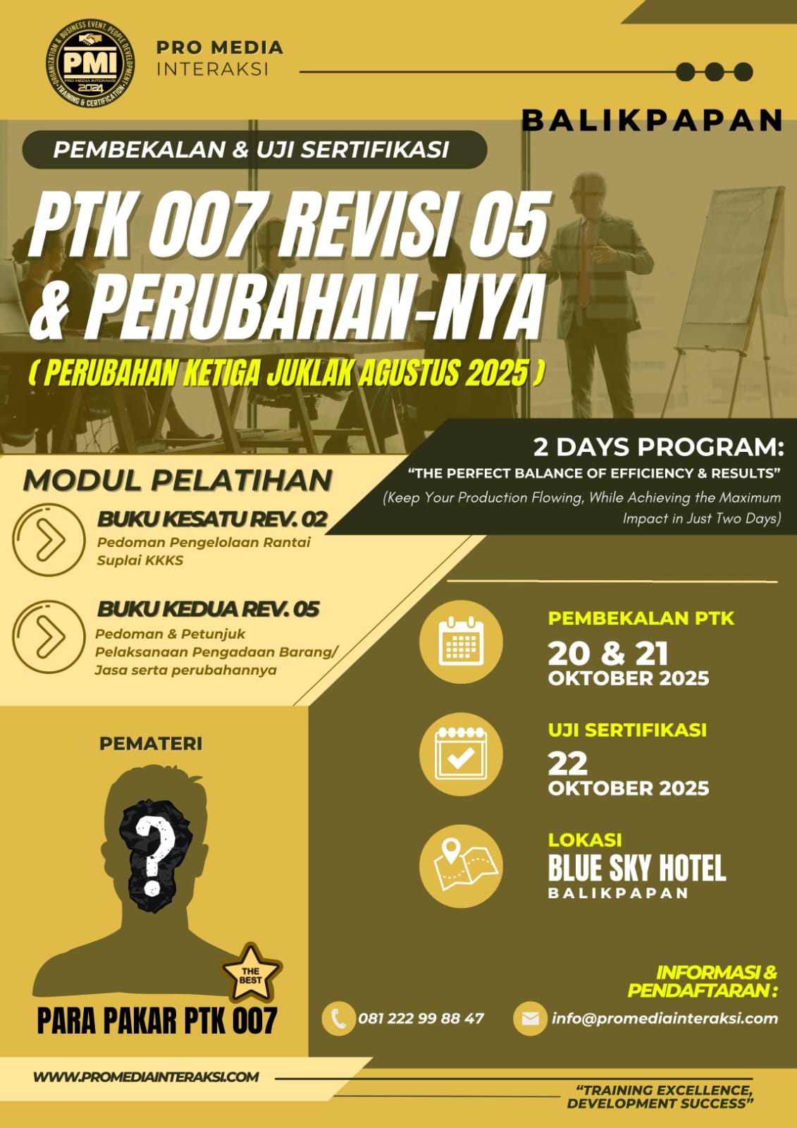 PTK 007 REV 5 Blue Sky Hotel, Balikpapan