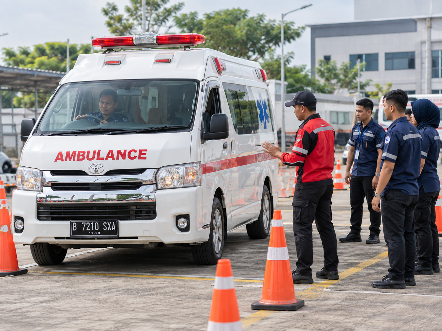 Pelatihan defensive driving bagi driver ambulans