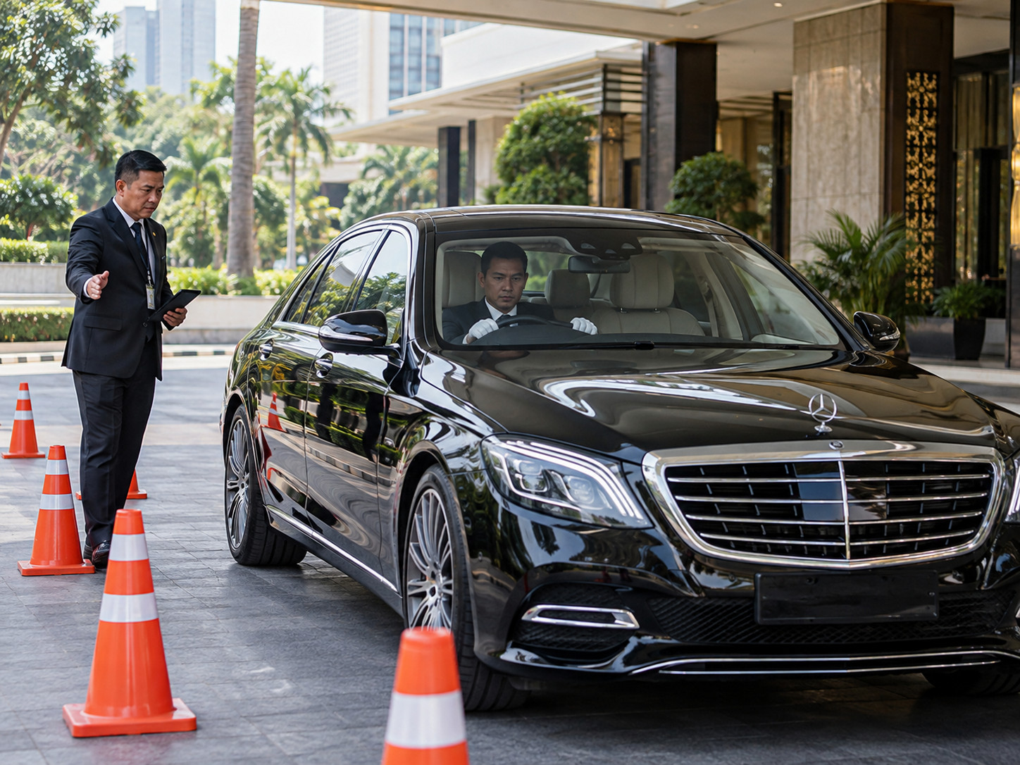 Pelatihan driver VVIP untuk layanan perjalanan eksekutif